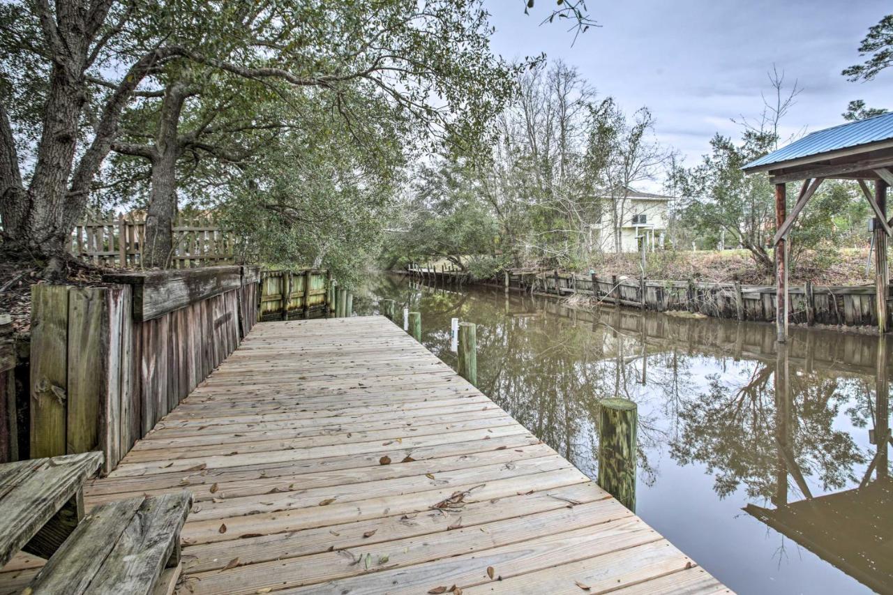 Waterfront Bay St Louis Beach House With Deck! Bay St. Louis Buitenkant foto